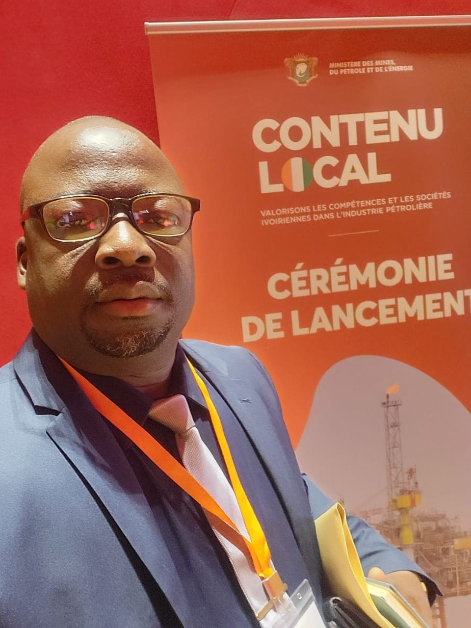 Notre équipe présente à la cérémonie